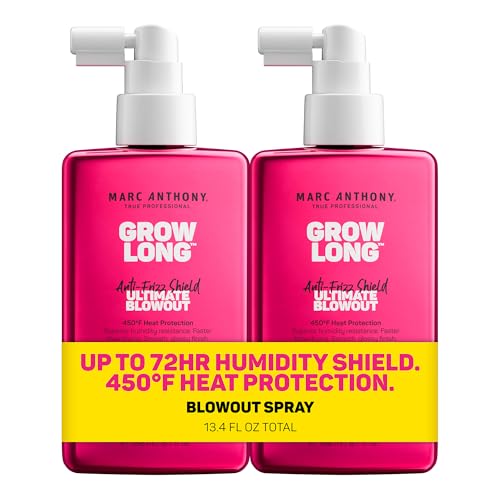 Image 1 of Default Title for the product Marc Anthony Grow Long Ultimate Blowout, Anti-Frizz Heat Protection 2 pack