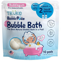Thumbnail for Image 8 of Bubble Gum / 10 Count (Pack of 1) for the product TruKid Bubble Podz Bubble Bath for Kids, Toddlers, & Babies