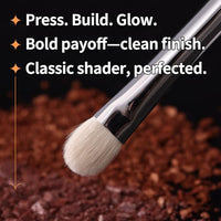 Thumbnail for Image 4 of ALBEAUT Eye Shadow Brush For Shading, Dense & Soft Eyeshadow Applicators for Smokey Eyes Makeup, Powder Eye Shadow Blender (196 Classic Shader)