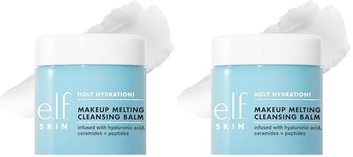 Image 5 of Unscented / 3.5 Ounce (Pack of 2) for the product e.l.f. SKIN Holy Hydration! Makeup Melting Cleansing Balm