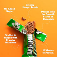 Thumbnail for Image 4 of BAREBELLS Vegan Protein Bars Hazelnut & Nougat - 12 Count, 1.9oz Bars
