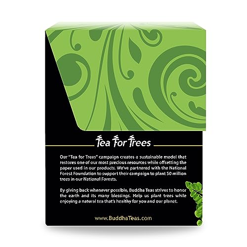 Image 3 of Buddha Teas Moringa Tea 18 Tea Bags Pack of 2