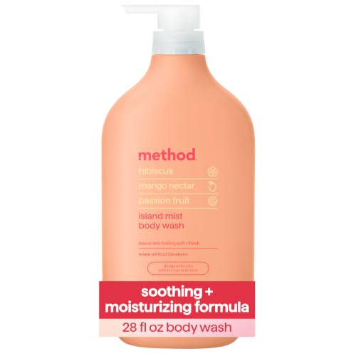 Image 1 of 28 Fl Oz (Pack of 1) for the product Method Body Wash, Island Mist, 28 fl oz