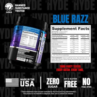 Thumbnail for Image 6 of ProSupps Mr. Hyde Signature V2 Pre Workout Powder with Creatine, Blue Razz