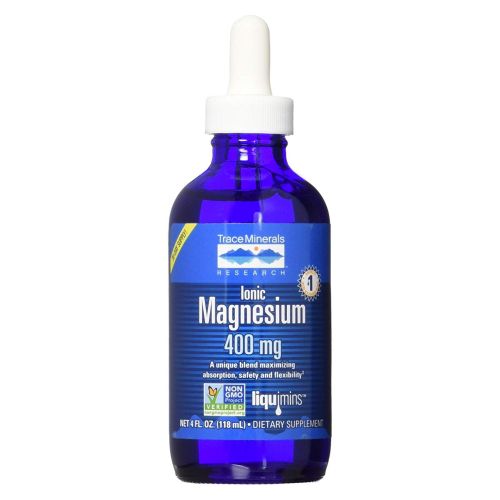 Trace Minerals Liquid Ionic Magnesium 400 mg 4 Oz