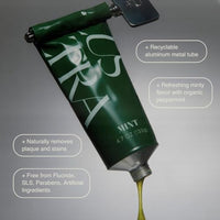 Thumbnail for Image 5 of Plus Ultra Organic Fluoride-Free Gel Toothpaste in Aluminum Tube 4.7oz (Pack of 1)