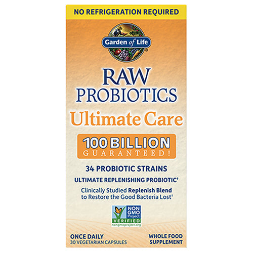 Garden of Life Raw Probiotics Ultimate Care 30 Caps