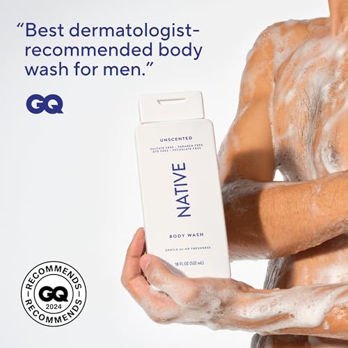 Image 6 of Native Clean Body Wash Unscented 18 fl oz
