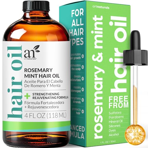Image 1 of Default Title for the product Artnaturals Rosemary Mint Hair Oil, 4 oz