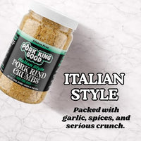 Thumbnail for Image 4 of Pork King Good Italian Pork Rind Panko Bread Crumbs, 2 Pack, Gluten Free