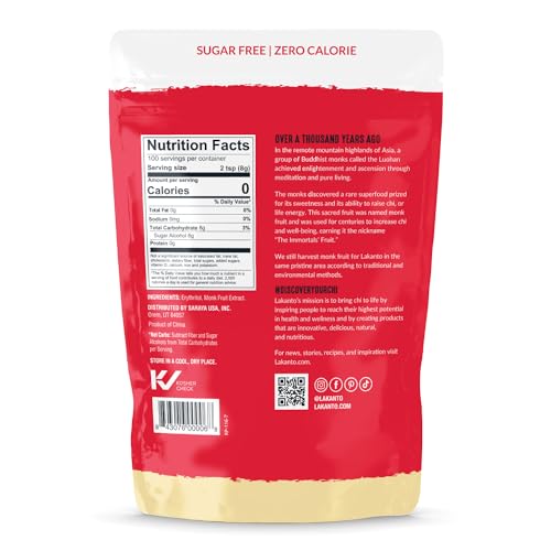 Image 8 of Lakanto Golden Monk Fruit Sweetener with Erythritol