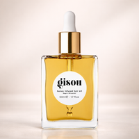Thumbnail for Gisou Honey Infused Hair Oil - Hydrating & Frizz Control Treatment with Mirsalehi Honey, Adds Shine & Heat Protectant for All Hair Types, 1.7 Fl Oz