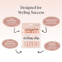 Thumbnail for Image 4 of Kitsch Professional Alligator Clips - Rose Gold, 6 Pcs