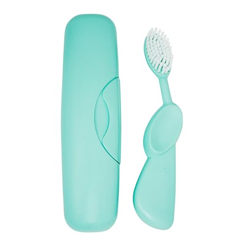 Image 6 of Mint / 1 Count (Pack of 1) / Left Handed Brush for the product RADIUS Toothbrush Original Big Brush