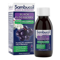 Thumbnail for Sambucol Black Elderberry Immune System Support Booster Liquid Sugar Free , 4 oz