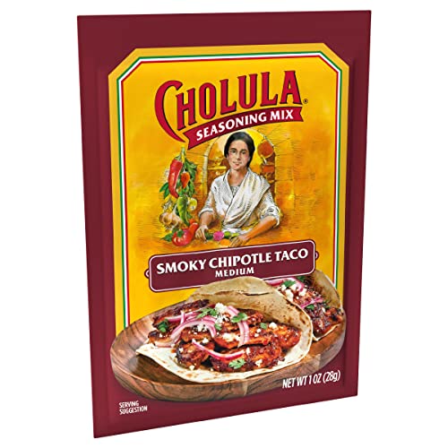 Image 2 of Cholula Smoky Chipotle Taco Seasoning Mix, 1 oz (Pack of 12)