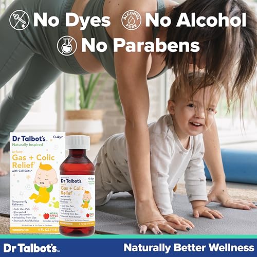 Image 3 of Dr. Talbot's Infant Gas + Colic Relief Liquid Medicine - 4 fl oz