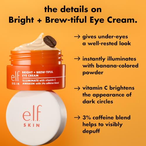Image 6 of e.l.f. SKIN Bright + Brew-tiful Eye Cream