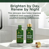 Thumbnail for Image 2 of Tree of Life Face Serum Skin Care Set, Vitamin C & Retinol Serum for Face