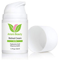 Thumbnail for Image 2 of Retinol Cream for Face 2.5% with Hyaluronic Acid & Vitamins E & B5, 1.7 fl. oz. (Pack of 2)