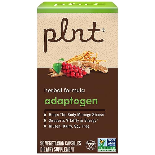 Image 4 of plnt Adaptogen Herbal Formula, Ashwagandha, Rhodiola, 90 Capsules