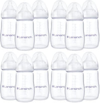 Thumbnail for Image 4 of 1 Count (Pack of 12) / 8 Ounce for the product Lansinoh Anti-Colic Baby Bottles