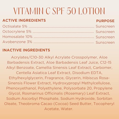 Image 6 of InstaNatural Vitamin C SPF 50 Lotion: Broad Spectrum Sunscreen, 5 Fl Oz