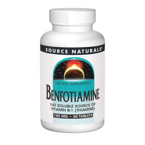 Source Naturals Benfotiamine 150 mg 60 Tabs