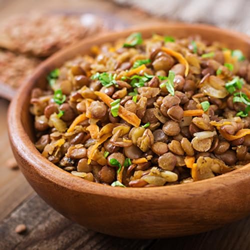 Image 4 of Arrowhead Mills Organic Green Lentils, 16 oz Bag