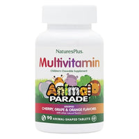 Thumbnail for Image 3 of 90 Count (Pack of 2) for the product NaturesPlus Animal Parade Children's Chewable Multivitamin