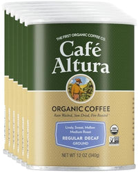 Thumbnail for Image 1 of Default Title for the product Cafe Altura Ground Organic Coffee, Regular Roast Decaf, 12 oz Can