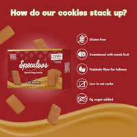 Thumbnail for Image 4 of ChocZero Sugar Free Speculoos Cookies, Gluten Free