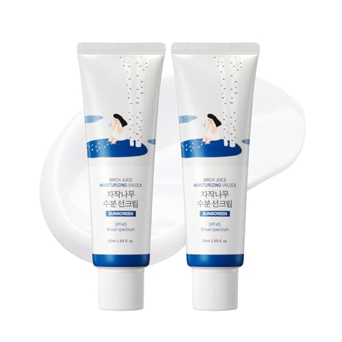 Image 3 of Sunscreen 2Pack for the product ROUND LAB Birch Juice Moisturizing Sun Serum SPF