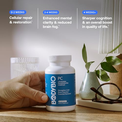 Image 12 of BodyBio PC - Phosphatidylcholine for Brain, Cellular & Cognitive Health