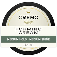 Thumbnail for Image 1 of Default Title for the product Cremo Forming Hair Styling Cream for Men, Medium Hold & Shine, 3.4 Ounce (Pack of 12)