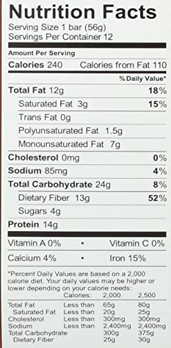Image 4 of Aloha Organic Peanut Butter Chocolate Chip Protein Bars, 1.9 Oz (Pack of 12)