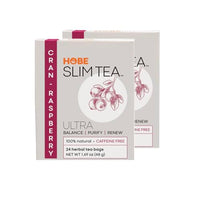 Thumbnail for Image 1 of Default Title for the product Hobe Labs Cran-Raspberry Tea - Natural Herbal Infusion - Caffeine-Free (48 Tea Bags)