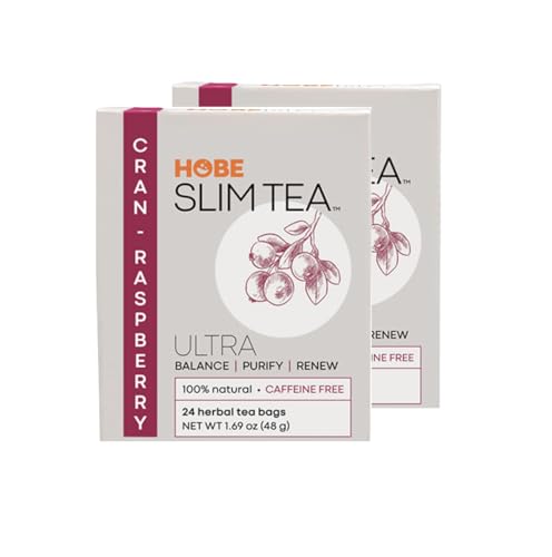 Image 1 of Default Title for the product Hobe Labs Cran-Raspberry Tea - Natural Herbal Infusion - Caffeine-Free (48 Tea Bags)