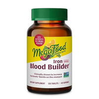 Thumbnail for Image 3 of Unflavored / 120 Count (Pack of 1) for the product MegaFood Blood Builder Iron Supplement