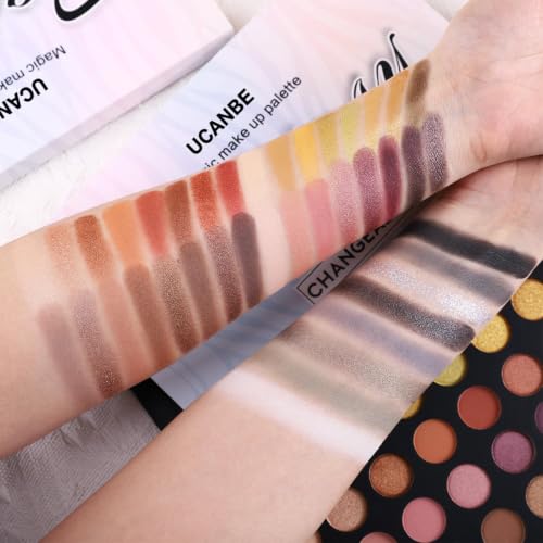 Image 3 of UCANBE Professional Neutral Smokey Eyeshadow Makeup Palette