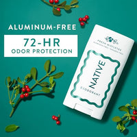 Thumbnail for Image 2 of Native Deodorant Holiday Edition Fresh Mistletoe Scent 2.65 Ounce Pack of 12