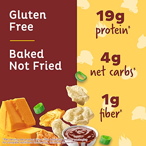Image 4 of Quest Nutrition Protein Chips Variety Pack and Nacho Cheese Tortilla Style Protein Chips 1.1 Ounce Pack of 12