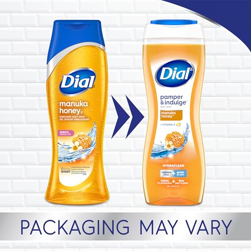Image 3 of Dial Body Wash Pamper & Indulge Manuka Honey 21 fl oz Pack of 4