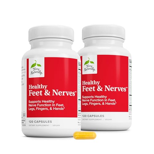 Image 2 of 120 Count (Pack of 2) for the product Terry Naturally Healthy Feet and Nerves - Nerve Function - 120 Count