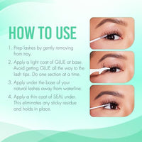 Thumbnail for Image 6 of DUO Under Lash Glue & Seal Lash Cluster Adhesive Clear, 1 Day Wear, 4.7 g