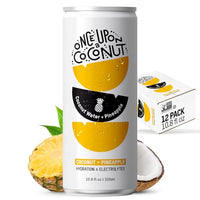 Thumbnail for Image 1 of Default Title for the product ONCE UPON A COCONUT Premium Pineapple Coconut Water - 10.8 Fl Oz (Pack of 12)