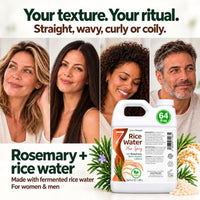 Thumbnail for Image 6 of Seven Minerals Rosemary and Rice Water Spray for Hair Growth, 64 fl oz Refill