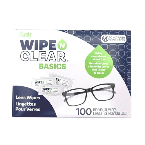Image 2 of 100 Count Basic for the product Flents Lens Wipes Pre-Moistened