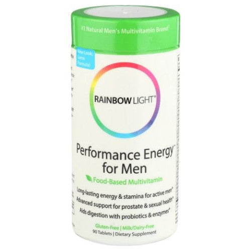 Rainbow Light Performance Energy For Men Multivitamin 90 Tabs