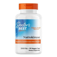 Thumbnail for Doctors Best Nattokinase 2000 FU 90 Veggie Caps